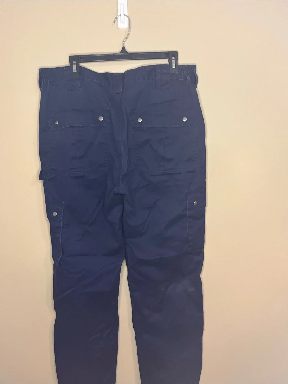 Ticomela FR Navy Blue Cargo Pants with Utility Pockets
